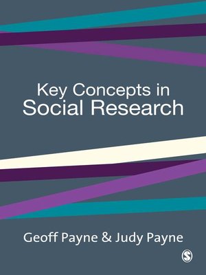 cover image of Key Concepts in Social Research